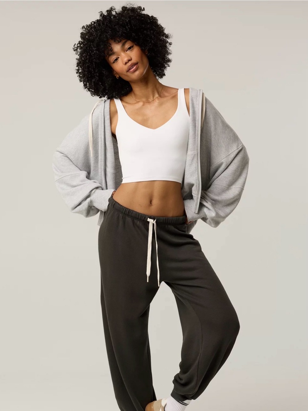 OFFLINE By Aerie Real Me Low Key Longline Sports Bra Tank Size XL